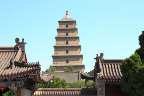 西安 慈恩寺と大雁塔