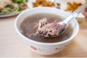 牛肉スープ 牛肉湯 台湾 台南