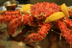 パタゴニア名物　カニ料理