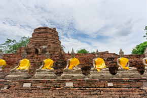 ワット・ヤイチャイモンコン　タイ　アユタヤ