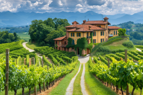 トスカーナのワイナリー