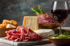 ワインとランチ