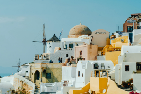 サントリーニ島　イア地区