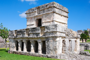 トゥルム遺跡 フレスコ画の神殿