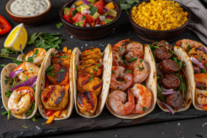 シーフードタコス