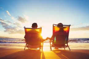 ハワイシニアカップル