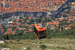 スルジ山　ケーブルカー