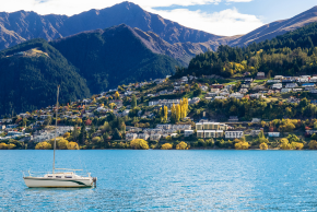 クイーンズタウン　ワカティプ湖畔