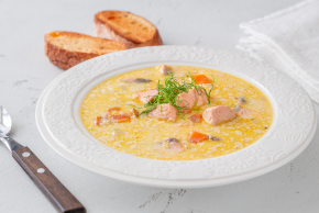 サーモンスープ