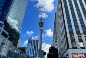 オークランド　スカイタワー