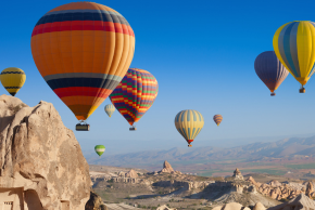 カッパドギア熱気球