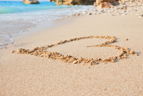 タヒチ　白砂ビーチ