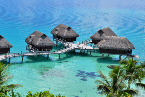 タヒチ水上バンガロー