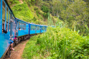 スリランカ　高原列車