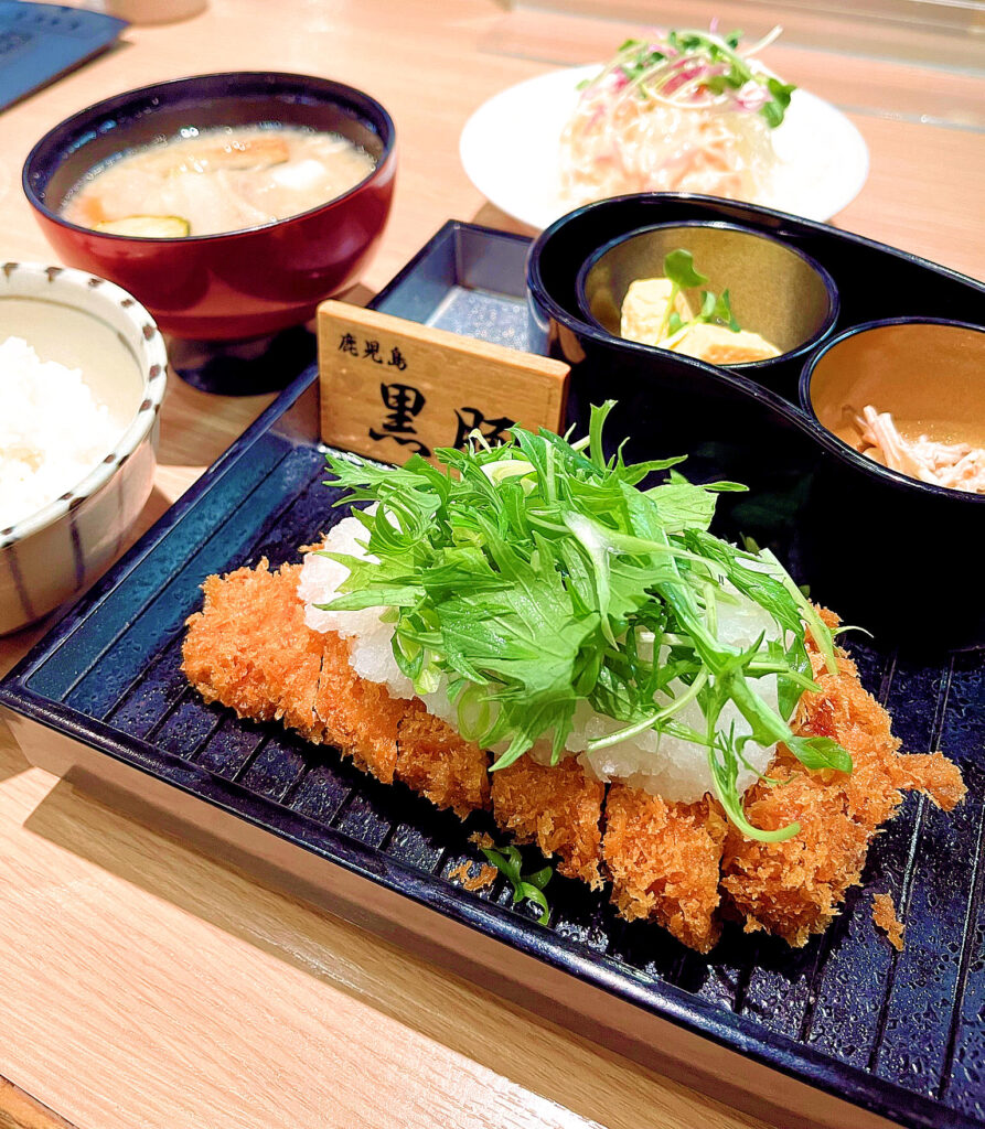 おろし黒豚ロースカツ定食　(イメージ)