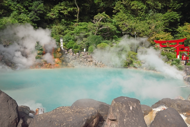 別府地獄めぐり・海地獄
