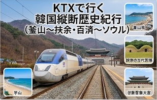 KTXで行く 韓国縦断歴史紀行