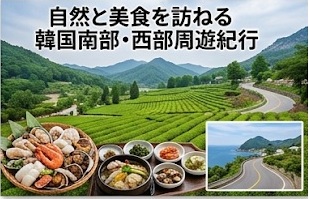 自然と美食を訪ねる 韓国南部・西部周遊紀行