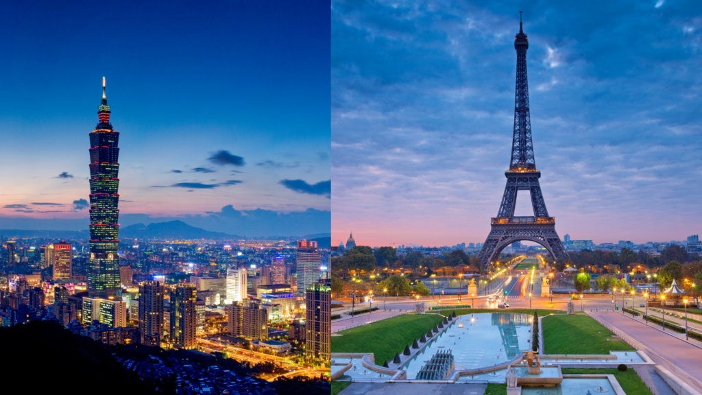 台北＆パリ