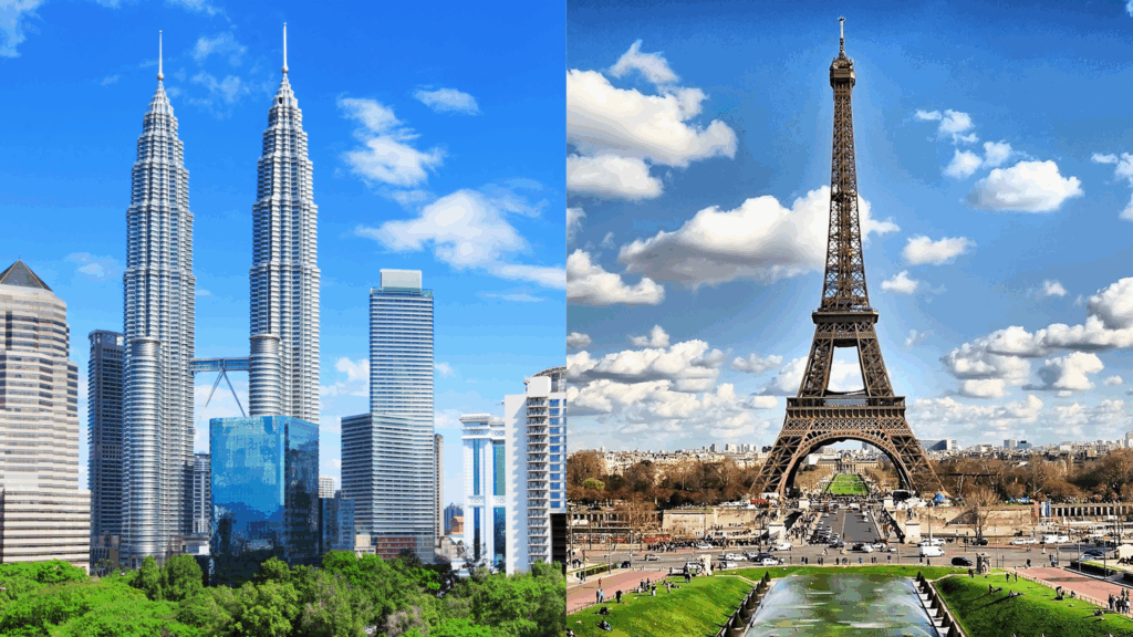 クアラルンプール&パリ