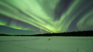 イエローナイフ オーロラ