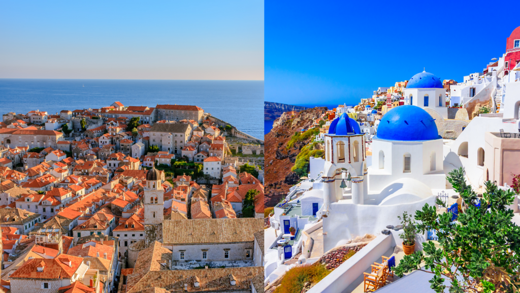 ドブロブニク＆サントリーニ