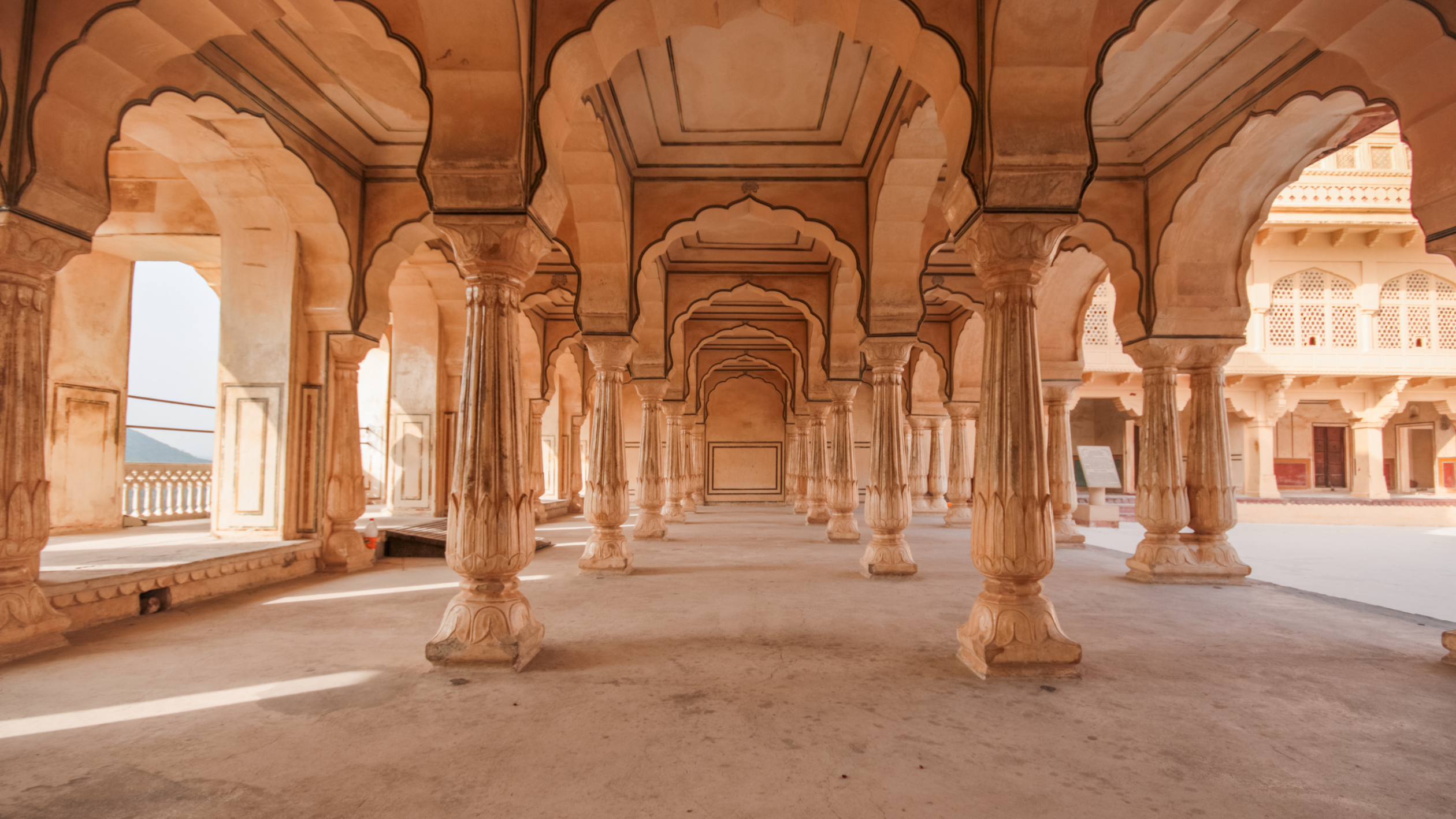 インド アンベール城