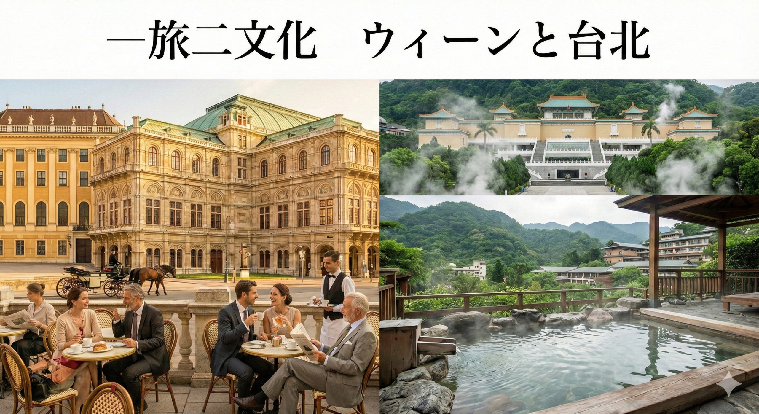 一旅二文化　台北　ウィーン