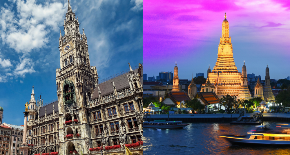 ドイツ　タイ　一旅二文化