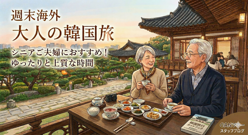 週末海外　大人のシニア旅韓国