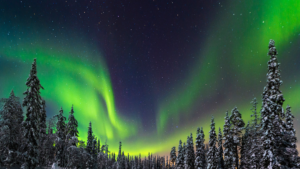 フィンランド オーロラ