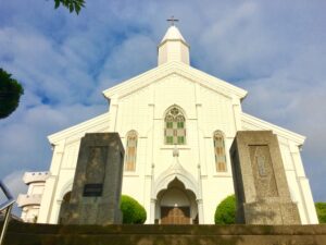 五島列島　水ノ浦教会