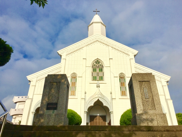 五島列島　水ノ浦教会