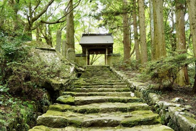 大分 国東半島 両子寺の山門