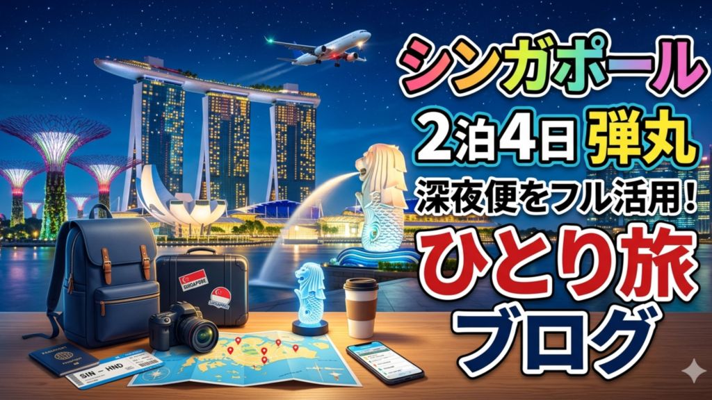 シンガポールひとり旅