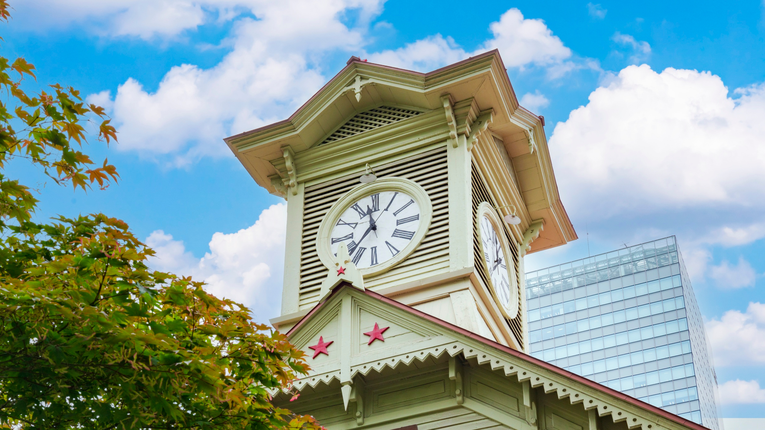 北海道　札幌　時計台