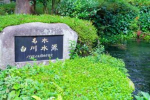熊本県の白川水源