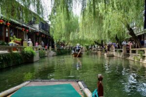 中国 水の都蘇州 周庄の美しい風景