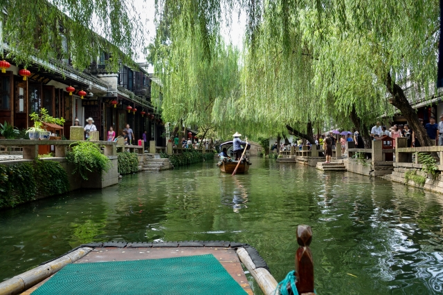 中国 水の都蘇州 周庄の美しい風景