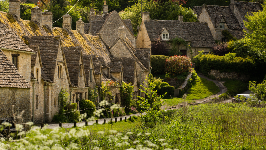 イギリス　コッツウォルズ　バイブリー地区
