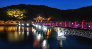 韓国_安東_月映橋