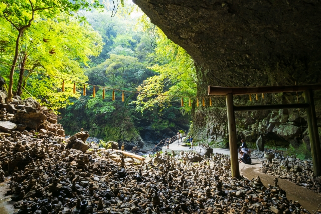 高千穂 天岩戸神社の天安河原