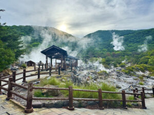 雲仙の地獄谷