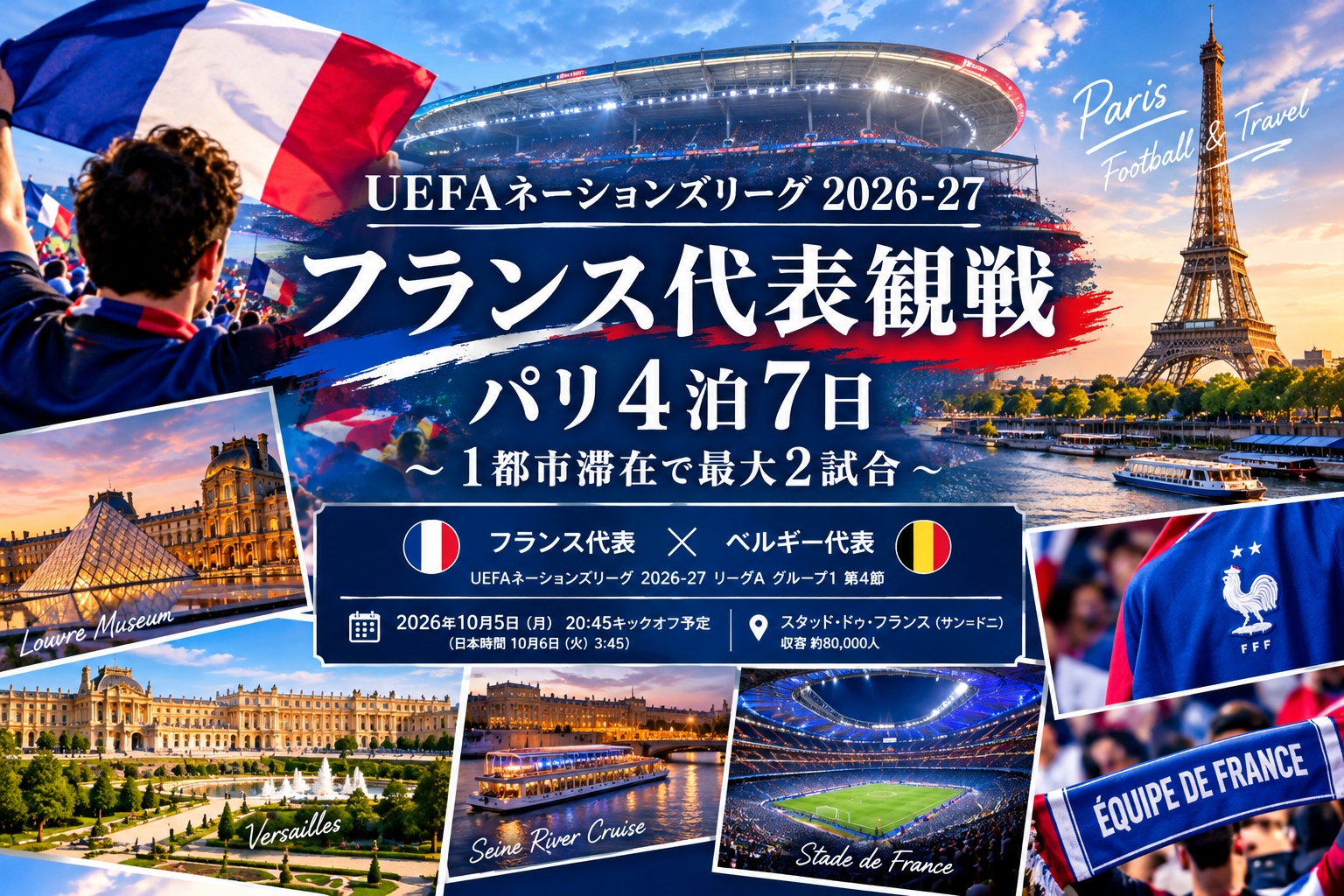 UEFAネーションズリーグ フランス代表戦