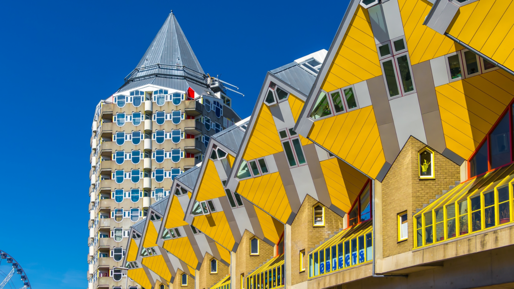 オランダ　モダン建築